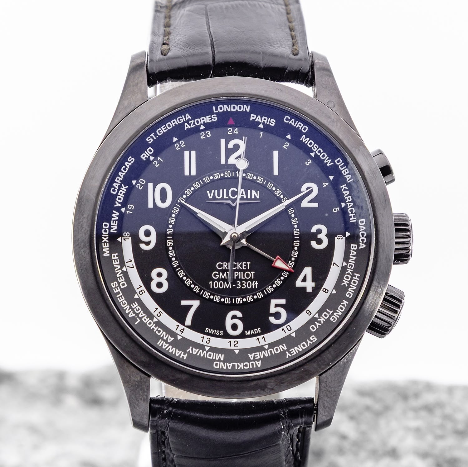 Vulcain Pilot GMT Criquet-1