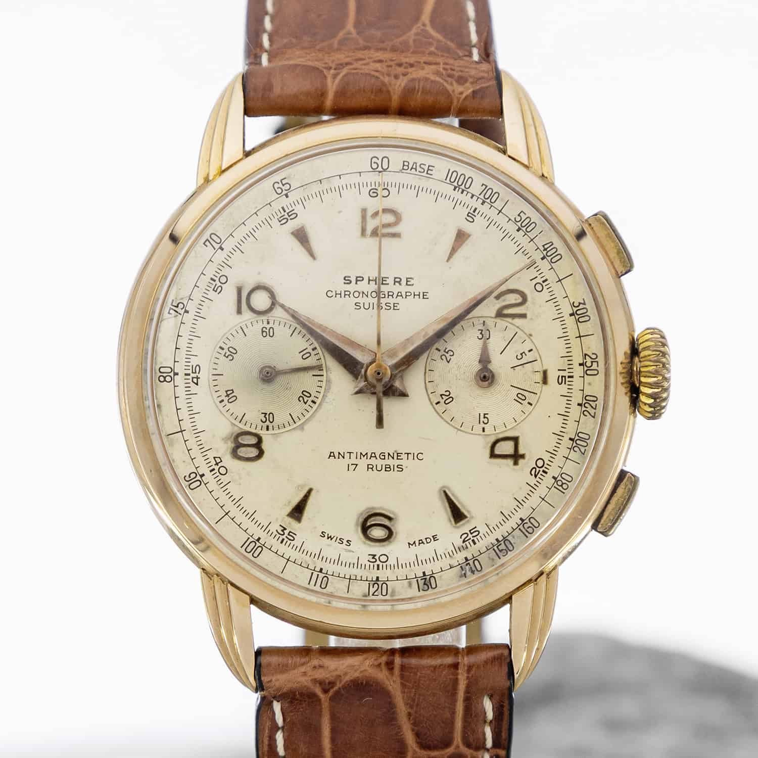 Sphère Chronographe Suisse vintage